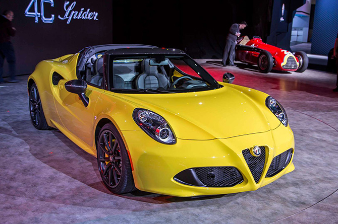 2015 Alfa Romeo 4C Spider