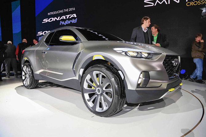 Hyundai Santa Cruz Crossover Truck Concept