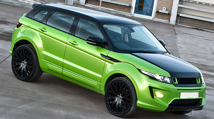 Дизайнеры Kahn индивидуализировали Range Rover Evoque