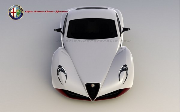 Концепт Alfa Romeo 6C Cuore Sportivo