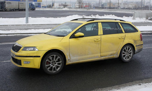 Skoda начала тесты Octavia Combi RS