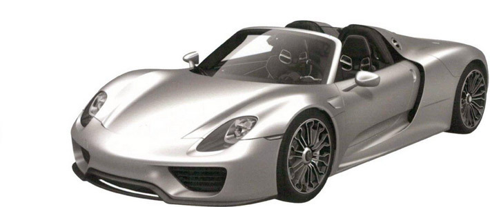 Дизайн серийного долгожданного гибрида Porsche рассекретили