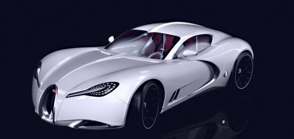 Дизайнер превратил Bugatti Veyron в олдтаймер