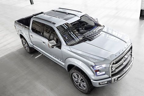 Ford показал как будет выглядеть следующее поколение F-150