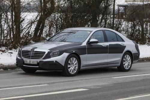 Mercedes-Benz S-Class теряет свой камуфляж