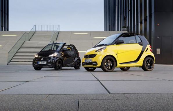 Smart ForTwo купе и кабриолет теперь доступны в версии CityFlame