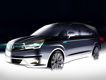 Появились изображения новой модели SsangYong