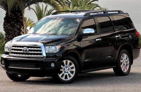 Машина Toyota Sequoia: броневик класса люкс