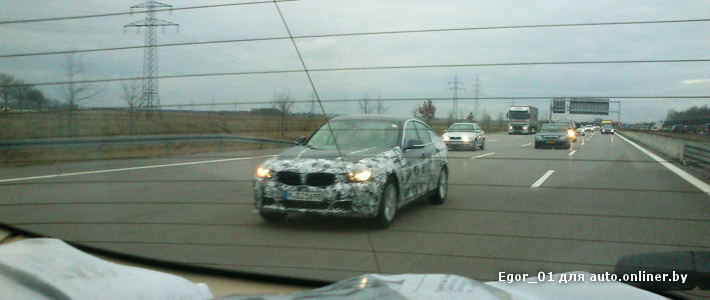 Шпионские фото обновленного BMW 5-Series GT