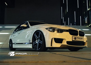 BMW 3 Series F30 получил необычный обвес