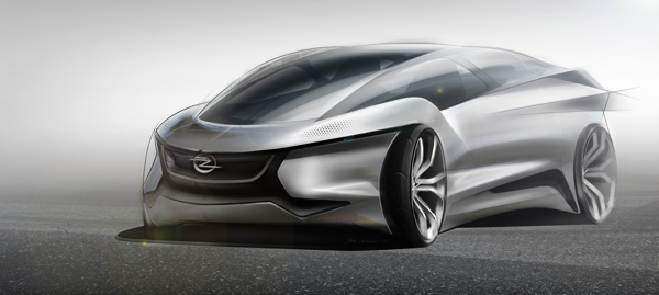 Концепт-кар Opel Ampera 2020