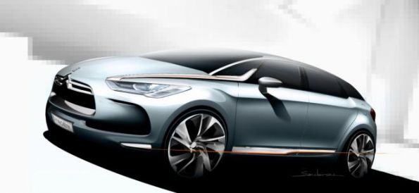 Citroen DSX concept покажут на 2013 Shanghai Auto Show