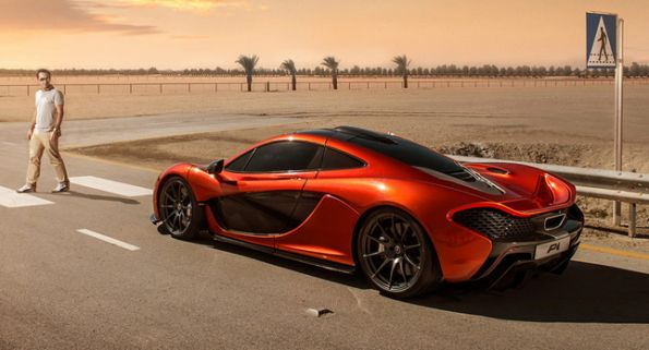 Фотосессия McLaren P1 в Бахрейне