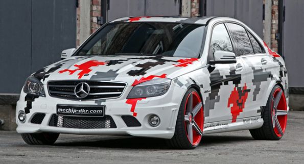 Mcchip увеличил мощность Mercedes-Benz C63 AMG до 650-лошадей