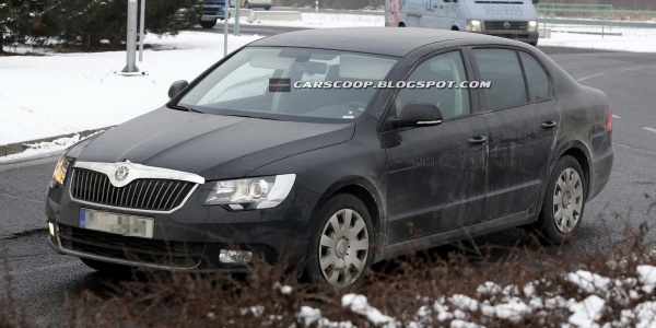 Skoda Superb придали свежести