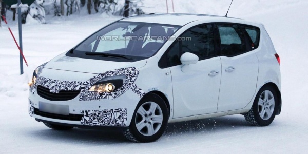 Opel Meriva прошел пластику