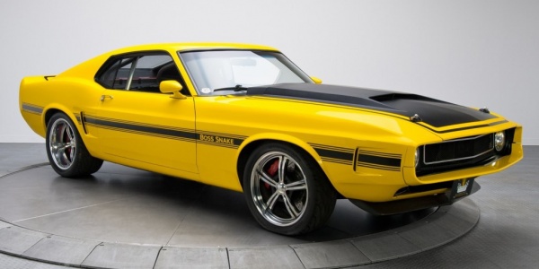 Желтый Mustang Boss выставлен на продажу