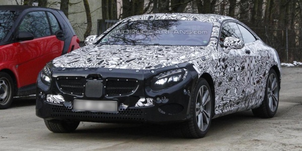Mercedes-Benz вывел на тесты купе S-Class
