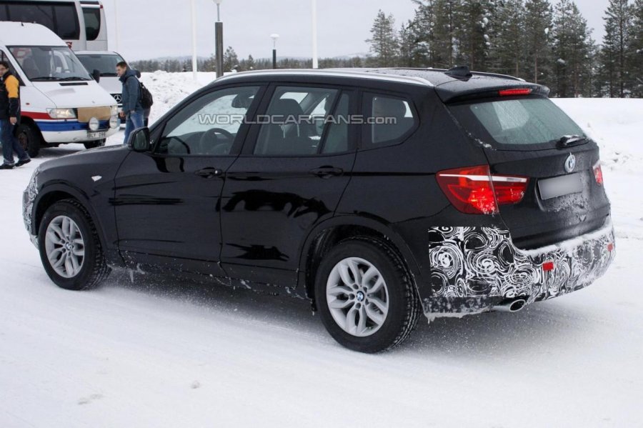 Фейслифтинговый BMW X3 ждут в Женеве