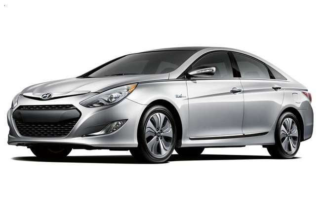 Обновленный гибрид Hyundai Sonata попал в фокус