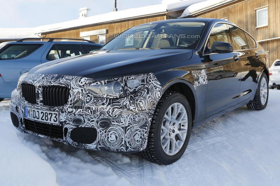 Обновленный BMW 5-серии GT достался шпионам