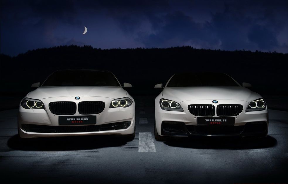 Специалисты из тюнинг-ателье Vilner приодели новинки BMW из 5-й и 6-й серии