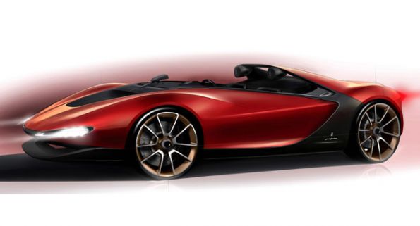 Pininfarina показала Sergio Tribute Speedster Concept