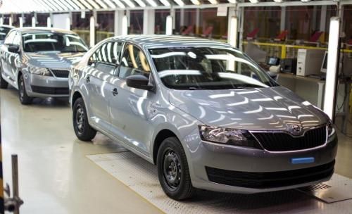 На заводе Еврокар стартовало производство SKODA Rapid