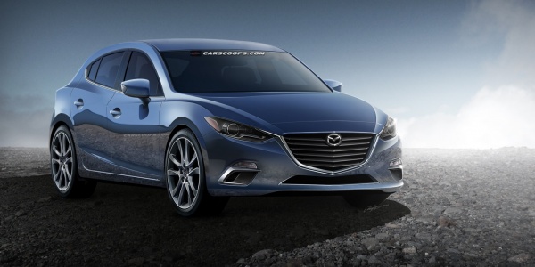 Новую Mazda3 срисовали со шпионских снимков