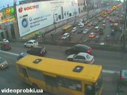 В Киеве по адресу проспект Победы – улица Довженка, метро Шулявская произошла автомобильная авария