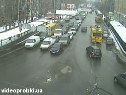 Транспортный коллапс на Севастопольской площади