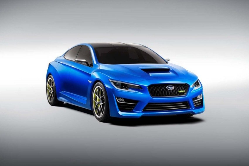 Первые изображения Subaru WRX Concept попали в сеть