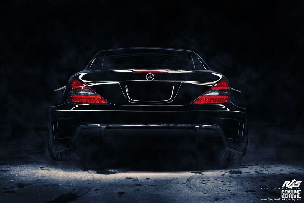 Скандально агрессивный тюнинг Mercedes SL