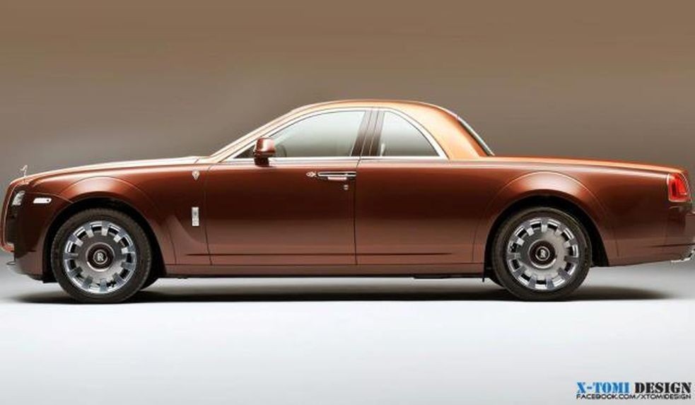 Венгры сделали из Rolls-Royce Ghost пикап