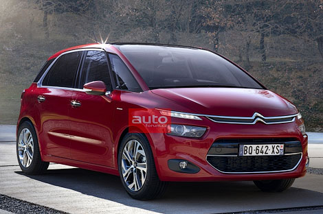 В Сети досрочно рассекретили новый Citroen C4 Picasso