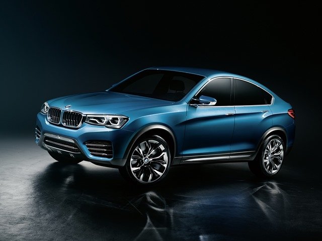 Появились первые фотографии концепта BMW X4