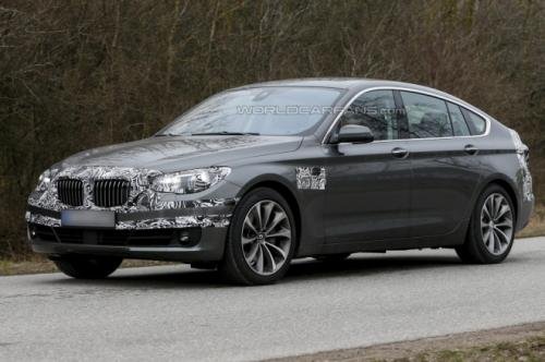 BMW 5-series GT засветилась с меньшим количеством камуфляжа