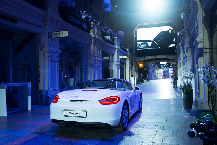 Фотографии с юбилейного мероприятия Porsche в ГУМе