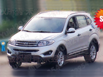 Новый Chery Tiggo сфотографировали без камуфляжа