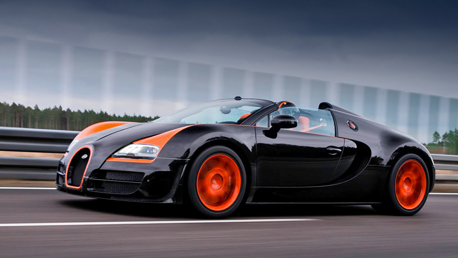 Bugatti выпустит партию рекордных родстеров Veyron