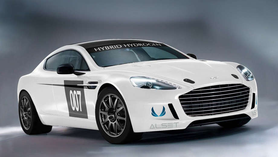 Водородный Aston Martin Rapide S поедет в 24 часах Нюрбургринга