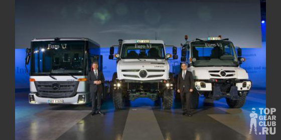 Показаны новые Mercedes Unimog и Econic