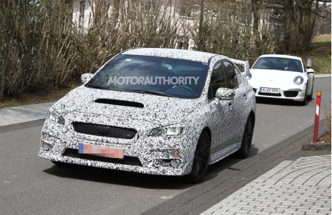 Subaru начала испытания нового седана WRX STI