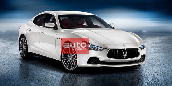 Первые снимки Maserati Ghibli попали в сеть