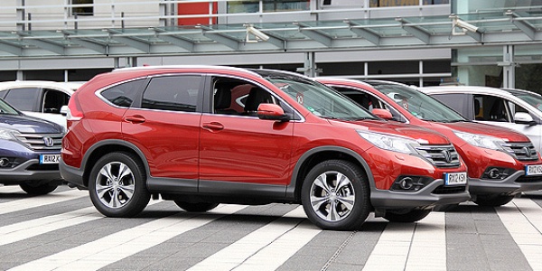 Honda CR-V стала самым популярным кроссовером в мире