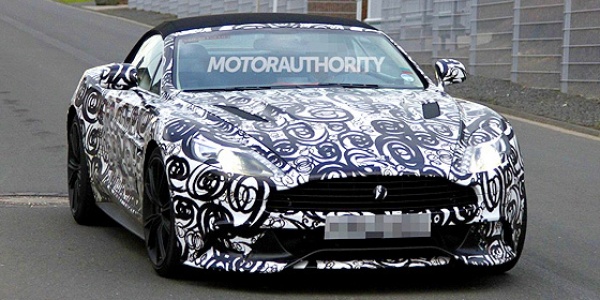 Aston Martin Vanquish Volante проходит последние тесты на Нюрбургринге