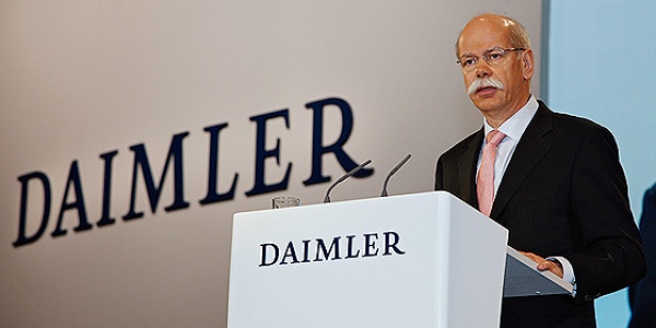 Чистая прибыль Daimler в первом квартале 2013 года снизилась в 2,5 раза