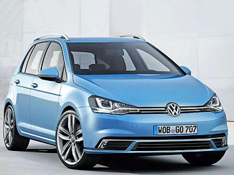 Новый Volkswagen Golf Plus вырастет на 15 сантиметров