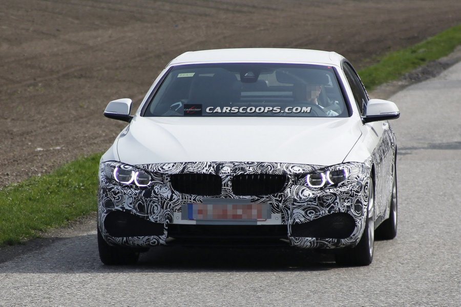 Фотошпионы засняли BMW 4-Series с откидной крышей