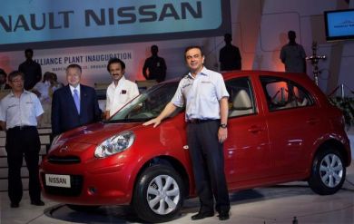 Renault будут строить Nissan Micra во Франции